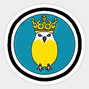 cute budgie parakeet | Sticker